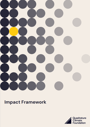 Impact framework graphic cover